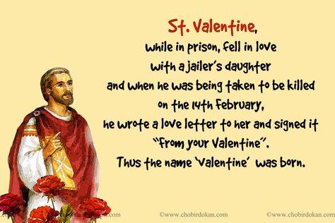 The Story of St. Valentine – MoonStar St Valentine Facts, Saint Valentine Story, History Of St Valentine, What Is Valentine, Valentine's Day Origin, Valentine Pictures, Love Letter To Her, Valentines Day History, Valentine History