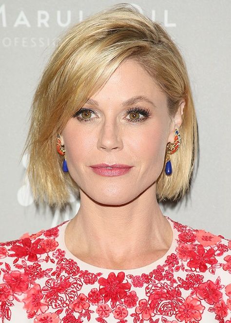 Julie Bowen Hair, Beauty Mistakes, Short Bob Cuts, Julie Bowen, Fake Hair, Beauty Regimen, Thinning Hair, Short Bob Hairstyles, Short Bob