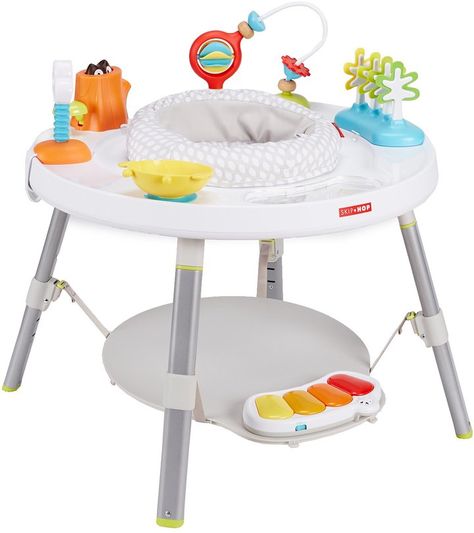 Skip Hop Activity Center. best for babies who want to stand! Developmental Activities, Activity Chair, Baby Activity Center, Activity Gym, Activity Center, Cute Bedroom Ideas, Skip Hop, Play Table, Activity Table