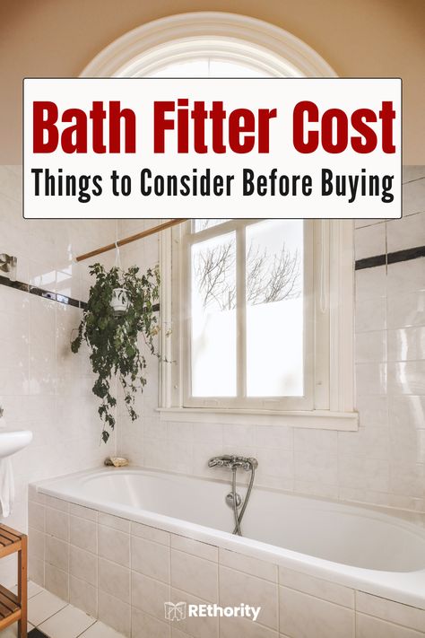 Are you thinking of upgraded your bathroom with a new bath fitter, but not sure if it's worth the price? There are many factors you should consider before purchasing a bath fitter, such as cost, quality, and installation time. In this article, we'll break down the cost of a bath fitter, and provide you with the information you need to make the best decision for your home. Bathfitters Before And After, Bath Fitters, Home Depot Projects, Unique Tile Patterns, Bathtub Liners, Bath Fitter, Bathtub Enclosures, Old Bathtub, Marble Tub