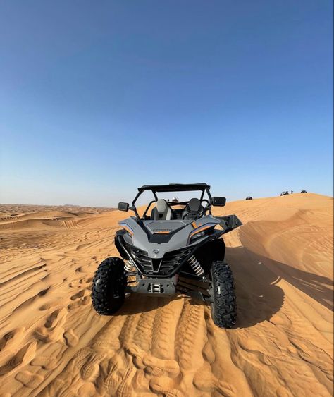 Dune Buggy in desert Desert Buggy, Dubai Trip, Arabian Desert, Dubai Desert Safari, Desert Aesthetic, Desert Safari Dubai, Dirt Roads, Dubai Aesthetic, Phone Lock