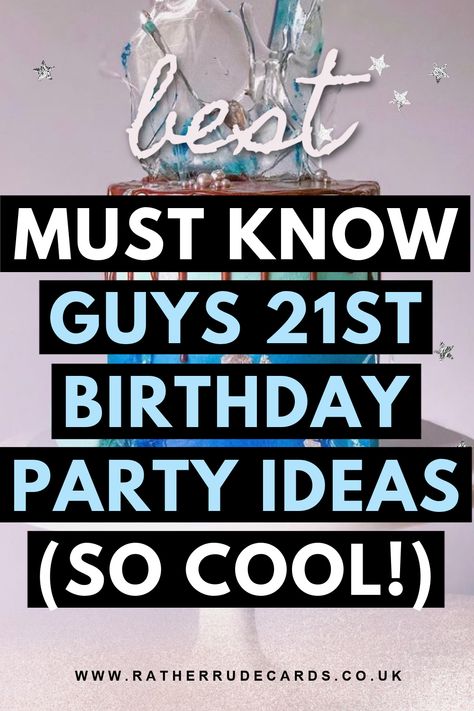 DIY creative 21st birthday party ideas for guys 21st Ideas For Guys, 21st Birthday Decorations For Guys For Him, 21 Party Ideas 21st Birthday For Men, Birthday Ideas For 21st Birthday Guys, 21st Birthday Decorations For Men, 21st Decorations For Guys, 21st Guys Birthday Ideas, 21st Bday For Guys, 21st Birthday Decor Ideas For Guys