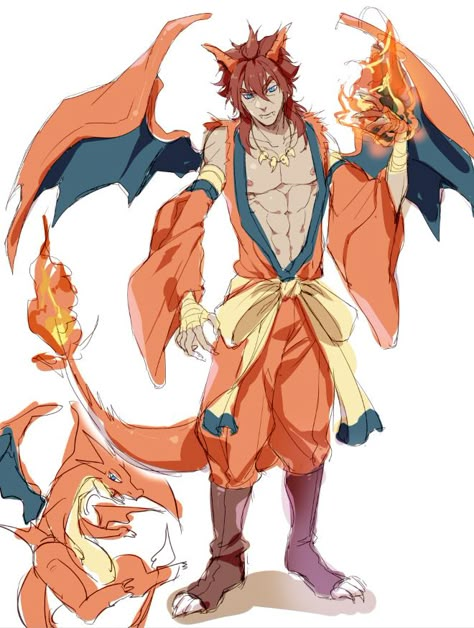 Mega Charizard Y Gijinka Charizard Cosplay, Pokemon Human Form, Gijinka Pokemon, Pokemon Dolls, Pokemon People, Pokemon Gijinka, Pokemon Manga, Pokemon Oc, Pokemon Cosplay