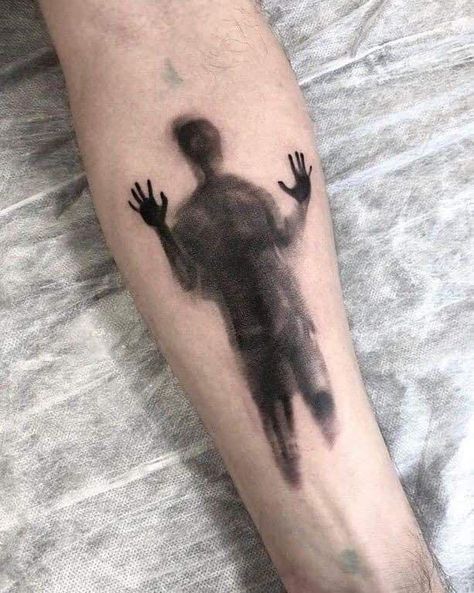 Port Tattoo, Shadows Tattoo, Dark Tattoos For Men, Ak47 Tattoo, Tattoo Website, Shadow Tattoo, Scary Tattoos, 4 Tattoo, Creepy Tattoos