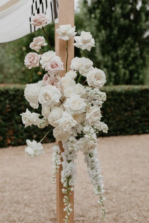 Nz Wedding, Wedding Floral Design, Greenery Wedding Decor, Ceremony Details, Hunter Valley Wedding, Two Wild, Board Wedding, Wedding Arch Flowers, Wedding Arbour