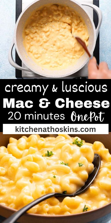 Stovetop Mac N Cheese Recipe, Easy Mac And Cheese Stovetop, Super Creamy Mac And Cheese Recipe, Easy Quick Mac And Cheese Recipe, Homade Mac And Cheese Easy, Quick Mac N Cheese Recipe, Easy Quick Homemade Mac N Cheese, At Home Mac And Cheese, Homemade Cheesy Mac And Cheese