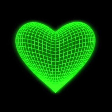 Neon Green Widget Aesthetic, Neon Green Icons, Neon Green Aesthetic, Pfp Red, Green And Black Background, Brat Green, Green Hearts, Green Pictures, Dark Green Aesthetic