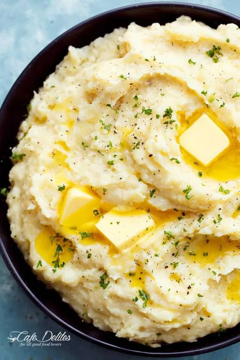 Slow Cooker Mashed Potatoes, Cream Cheese Mashed Potatoes, Make Ahead Mashed Potatoes, Crockpot Ideas, Mashed Potato Recipes, Thanksgiving Meal, Crockpot Slow Cooker, Crockpot Cooking, Creamy Mashed Potatoes