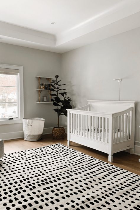 Create a calming and serene space for your new baby with these best paint colors to choose for a nursery. See what's trending for baby girl, boy, and gender neutral rooms. Nursery Paint Colors Benjamin Moore, Best Nursery Paint Colors, Paper White Benjamin Moore, Nursery Paint, Nursery Paint Colors, Nursery Accents, Gender Neutral Baby Nursery, Nursery Accent Wall, Crib Nursery