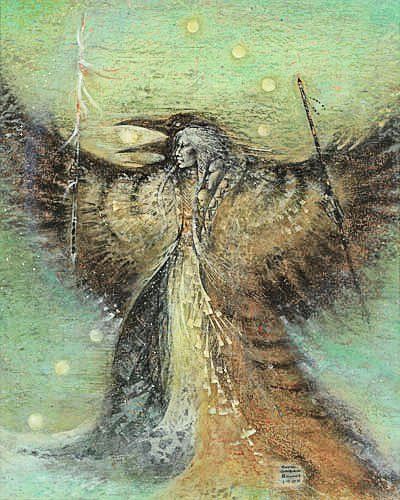 Susan Seddon Boulet - The Ancestor Of The North Shaman Art Spirituality, Shaman Painting, Desire Painting, Feminine Devine, Susan Seddon Boulet, Ghost Song, Shaman Art, American Crow, Spirit Art