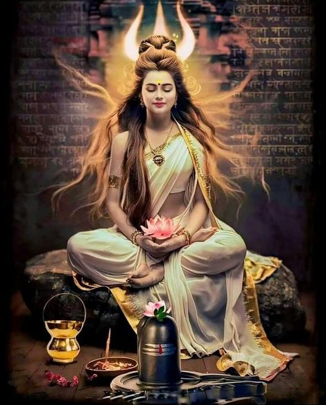 Maa Kali Photo, Meditation Images, Bhavana Actress, Shiv Shakti, Aadi Shakti, Spiritual Images, Durga Images, Lord Photo, Good Morning Animation