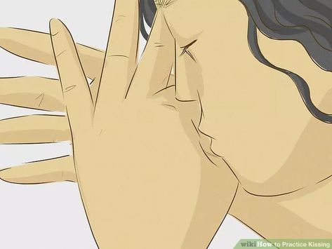 3 Ways to Practice Kissing - wikiHow How To Ask Someone To Kiss You, Types Of Kisses Drawing, How To Be A Good Kisser Tips Video, How To Kisses For The First Time Tips Tiktok, How To Practice Your First Kiss, Good Kisser Videos, How To French Kisses Step By Step Videos, How To Properly Kiss Someone, How To Be A Good Kisser Tips Kiss