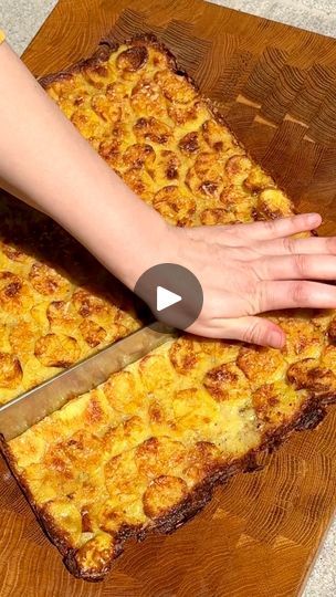 1.1M views · 7.2K reactions | https://essenparadies.com/schiacciata-di-patate-crispy-potato-flatbread/ | Essen Paradies  | Essen Paradies  · Original audio Potato Flatbread, Video Recipes, Eating Clean, Drift Wood, Crispy Potatoes, Flatbread, Good Eats, Food Videos, Parmesan