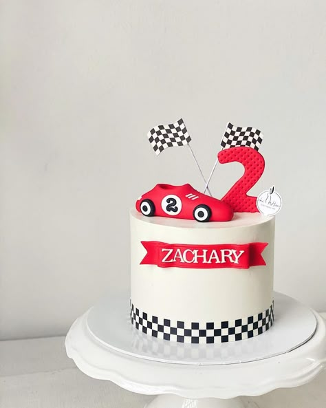 Searching for cute boy's birthday party ideas or second birthday themes? This Two Fast birthday party idea is full of cute decorations, invitations, balloons, cake, cookies and so much more! 2 Fast Birthday Cake, 2nd Birthday Cake Boy, Two Fast Birthday Party, Cars Theme Cake, Two Fast Birthday, Race Car Cakes, Boys 1st Birthday Cake, Birthday Party Idea, Balloons Cake