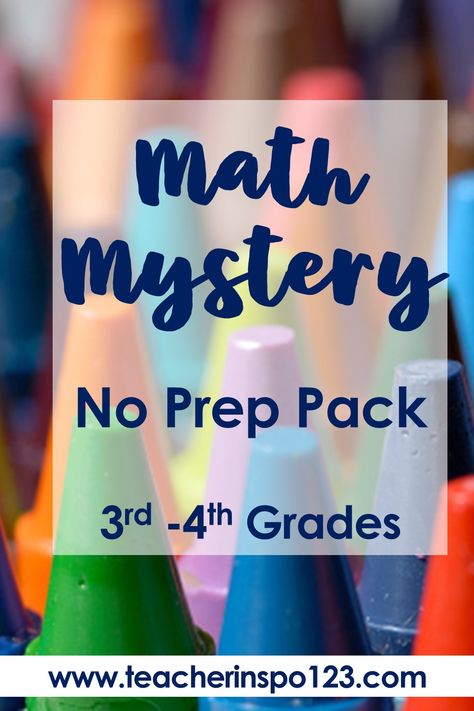 Are you looking for fun and adventurousmystery math worksheets to teach or review math skills? Then don't go passed these no prep math worksheets that will have your third grade or fourth grade students absolutely engaged in maths practice and learning! Ideal for math centers, partner work, morning work, early finishers activities 3rd grade or 4th grade. #mysterymathworksheets #fourthgrade #thirdgrade 4th Grade Math Games Free, Fast Finishers Third Grade, Fast Finishers Fourth Grade, Math Problems For 4th Grade, Fourth Grade Math Word Problems, 4th Grade Activities, Easy Math Activities, Math Sort, Math Mystery