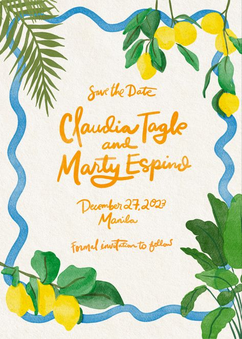 Italian Invites Party Invitations, Italian Inspired Invitations, Capri Wedding Decor, Summer Soiree Invitation, Italian Summer Invitation, Sicilian Wedding Invitations, Amalfi Invitation, Positano Invitation, Italian Birthday Invitation