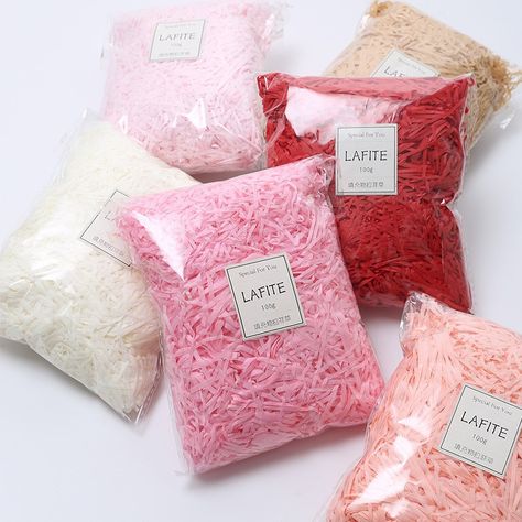 Diy Lafite Paper Grass Colorful Shredded Paper PP Grass Shredded Paper Packing For Gift Package Box Filling https://m.alibaba.com/product/1600375493210/Diy-Lafite-Paper-Grass-Colorful-Shredded.html?__sceneInfo={"cacheTime":"1800000","type":"appDetailShare"} Grass Craft, Diy Confetti, Packaging Diy, Diy Party Supplies, Candy Gift Box, Paper Confetti, Wall Hanging Crafts, Shredded Paper, Diy Basket