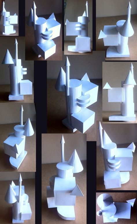 Cubes Architecture, Layered Architecture, Conceptual Model Architecture, Paper Composition, Architecture Drawing Plan, Concept Models Architecture, Geometric Shapes Art, Geometric Sculpture, Architecture Sketchbook