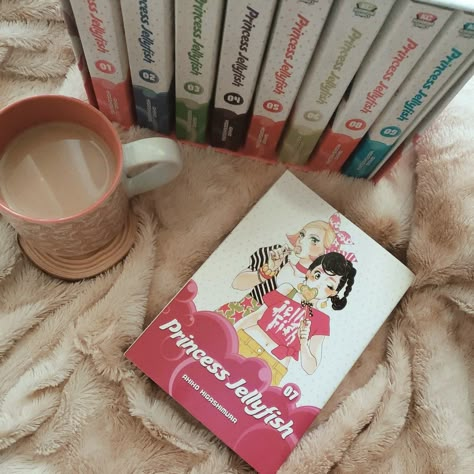 Princess Jellyfish Complete Box Set Simple Manga Esthetic Flatlay Princess Jellyfish Aesthetic, Princess Jellyfish Manga, Shojo Girl, Manga Box Sets, Princess Jellyfish, I Need You Love, Physical Media, Shoujo Girl, Books Manga