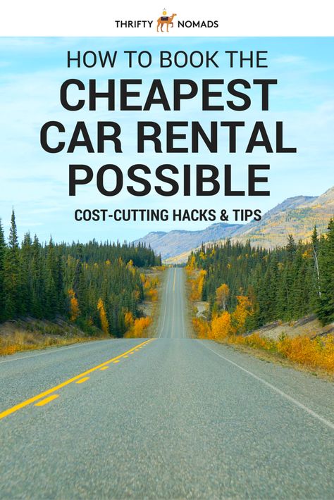 How to Book the Cheapest Car Rental Possible in 9 easy steps! Rental Car Hacks, How To Book, Car Rental Service, Budget Travel Tips, Cheap Cars, Car Hire, Rent A Car, Cheap Travel, Usa Travel