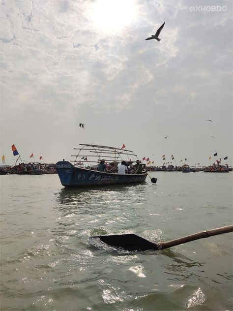 Boat riding in Triveni Sangam-Prayagraj January 13, April 26, April 13, 7 August, November 13, September 28, 16 October, 13 October, 24 October