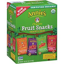 Annie's Organic Bunny Fruit Snacks Variety Pack (42 ct.) Organic Snacks For Kids, Gummy Fruit Snacks, Organic Fruit Snacks, Fruity Snacks, Annies Homegrown, Snacks For Kids, Kid Friendly Snack, Organic Snacks, Healthy Snack Options