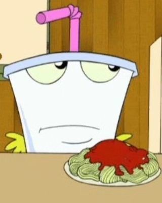 Aqua Teen Hunger Force Pfp, Master Shake Pfp, Silly Cartoon, Master Shake, Aqua Teen Hunger Force, Aqua Teen, Ball Drop, Adult Swim, Movies Showing