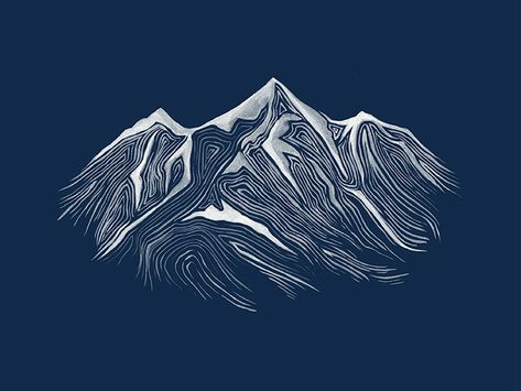 Mountains Illustration Art, Mountain Design Illustration, Mountain Illustration Simple, Mountain Illustration Design, Mountain Graphic Design, Air Illustration, Graphic Mountain, Mountains Illustration, Mountains Drawing