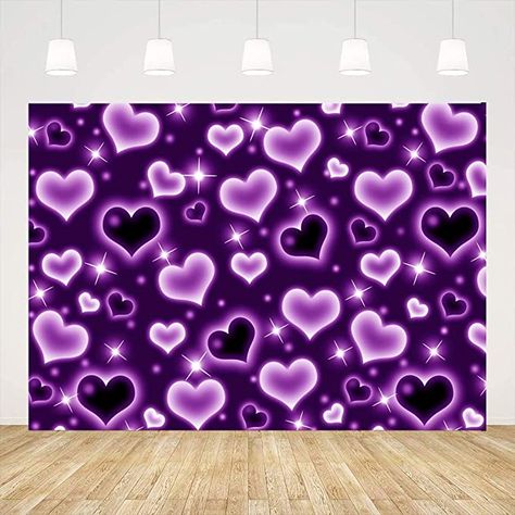 Old School Backdrop, 2000 Heart Background, Heart Backdrop Photoshoot, 2000s Background Photoshoot, Early 2000s Background, Early 2000s Backdrop, 2000 Decor, 2000s Valentines, 2000s Backdrop