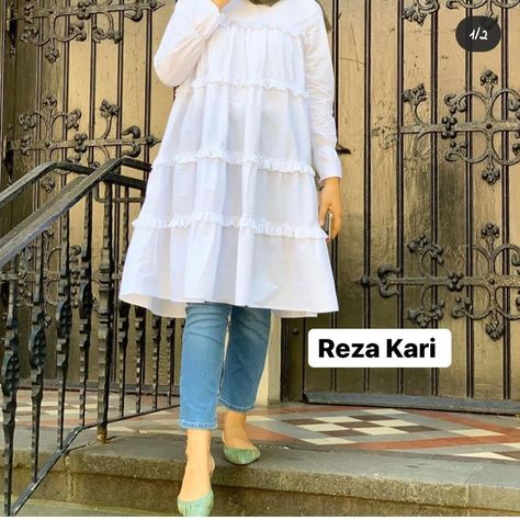 Muslim Top Design, Long Tops Designs For Muslims, Cotton Suit Designs, Cute Korean Fashion, Boho Womens Clothing, Simple Frock Design, Stylish Short Dresses, Stylish Fall Outfits, Pakistani Dresses Casual