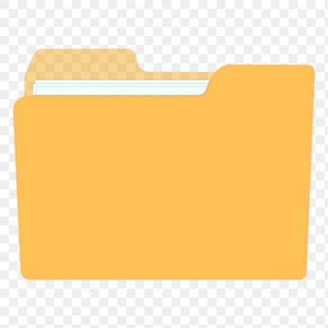 Yellow Folder, Ktm Rc, Folder Icon, Document Folder, Public Domain Images, Light Orange, Free Png, Free Image, Public Domain