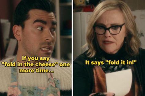 #for_mom & I: “I need you to fold in the cheese, David! fold in the cheese!” 😂🤣😂🤣 #SchittsCreek Eww David, Fold In The Cheese, Rose Apothecary, Ew David, David Rose, Fun Pics, Schitt's Creek, Tv Time, Schitts Creek