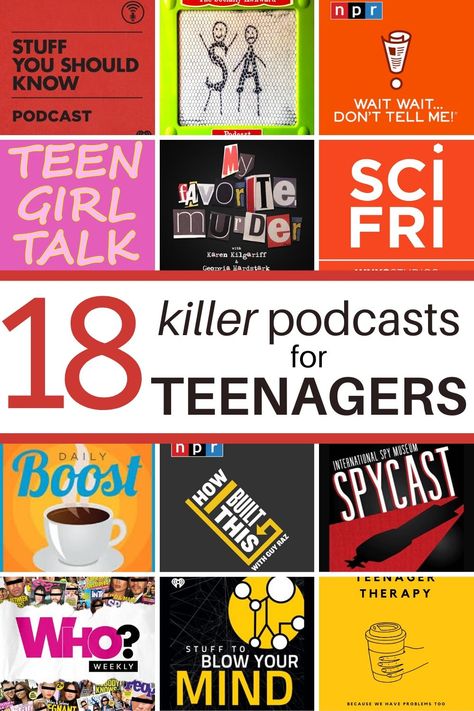 Podcasts For Teens, Teen Life, Kids App, Parenting Teens, Educational Websites, Ted Talks, Survival Guide, Mom Blogger, Teen Girls