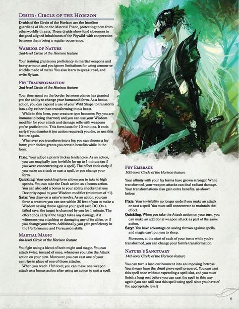 Dnd Notes, Dnd Subclasses, Dnd Druid, D D Classes, Home Brewery, Dungeon Master's Guide, Dnd Classes, Dnd Races, Dnd Ideas