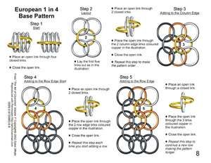 chainmail directions Chainmail Diy, Chainmaille Patterns, Chainmaille Jewelry Patterns, Chain Maille Patterns, Chainmail Patterns, Collar Hippie, Chainmaille Tutorial, Jump Ring Jewelry, Books Diy