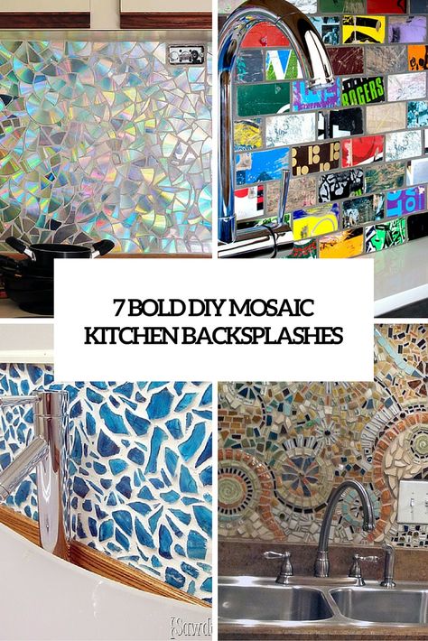 Mosaic Splashback Kitchen, Diy Mosaic Backsplash Kitchen, Diy Back Splashback Kitchen Ideas, Fun Kitchen Backsplash Ideas, Diy Mosaic Backsplash, Diy Splashback, Mosaic Kitchen Backsplash Ideas, Back Splashes Ideas For Kitchen Diy, Mosaic Backsplash Ideas