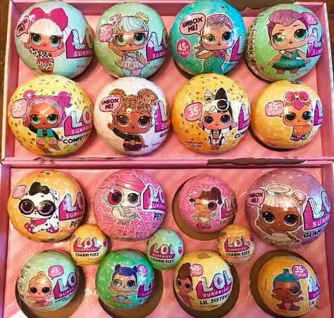 Lol BALLS COMPLETE Num Noms Toys, Nom Noms Toys, Surprise Ball, 5th Birthday Party Ideas, Chelsea Doll, Diy Crafts For Girls, Nostalgic Toys, Popular Toys, 6th Birthday Parties