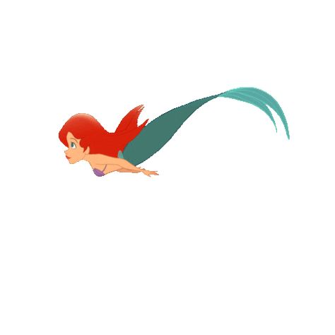 Mermaid Swimming Gif, Swimming Animation, Mermaid Animation, Mermaid Gif, Animation Sticker, Olympian Gods, Mermaid Swimming, Little Mermaid, Greek Mythology