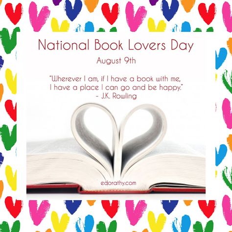 National Book Lovers Day, Book Lovers Day, August Themes, Summer Camps For Kids, National Days, Lovers Day, Loving Life, National Holidays, Library Books