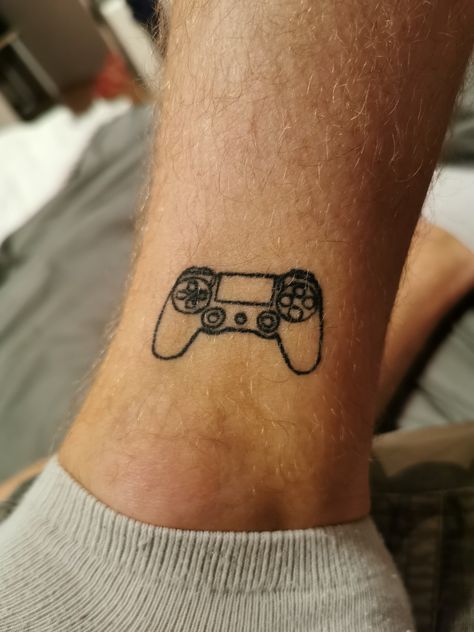 Playstation Controller Tattoo, Playstation Tattoo, Playstation Controller, Cover Up Tattoos, Cute Tattoos, Infinity Tattoo, I Tattoo, Jesus Fish Tattoo, Playstation