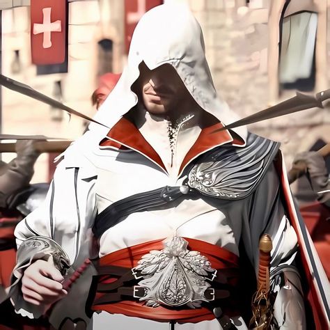 Ezio Assassins Creed, Assains Creed, Assassin Clothing, Assassins Creed Outfit, Assassin's Creed Ezio, Assassin's Creed Wallpaper, Assassins Creed Ii, Ezio Auditore, Assassins Creed 2