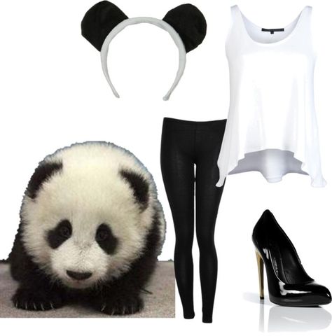 Panda Costume, Panda Outfit, Panda Costumes, Teen Halloween, Panda Birthday, Summertime Outfits, Holloween Costume, Bear Costume, Halloween Bash