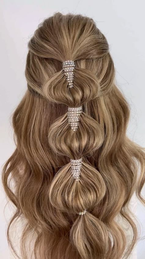 Braid Alternative, Chain Braid, Hair Style Vedio, Easy Hairstyles For Thick Hair, Bridal Hair Buns, Beautiful Braided Hair, Easy Hair Updos, Long Hair Wedding Styles, Front Hair Styles