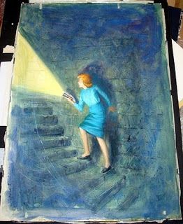 rudi napi Nancy Drew Sleuth: Nancy Drew Hidden Staircase Painting & Book Stand Hidden Staircase, Nancy Drew Mystery Stories, Painted Staircases, Nancy Drew Books, Mystery Stories, Hardy Boys, Childhood Books, Wibbly Wobbly Timey Wimey Stuff, Nancy Drew