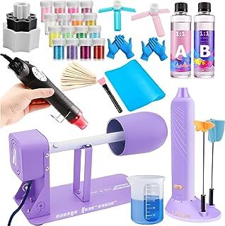 Amazon.com: Tumbler Turner - Prime Eligible: Arts, Crafts & Sewing Tumbler Spinner, Tumbler Turner, Pen Turners, Epoxy Cups, Tumbler Making, Pvc Tube, Clear Epoxy Resin, Art & Craft Kit, Glitter Powder