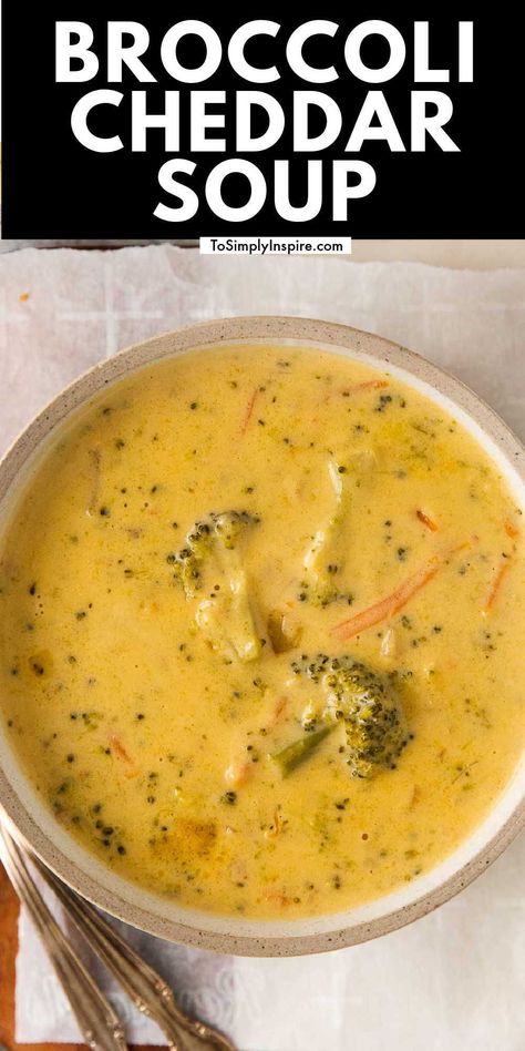 Broccoli Cheese Soup With Milk, Broccoli Cheese Soup With Evaporated Milk, Broccoli Cheese Soup With Cream Cheese, Easy Broccoli Cheddar Soup, Best Broccoli Cheese Soup, Creamy Broccoli Cheddar Soup, Broccoli Cheddar Soup Recipe, Cheddar Soup Recipe, Recipes Cheese