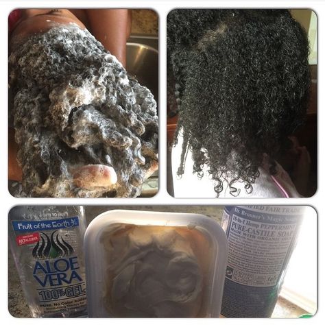 Homemade Shampoo: 2 Tbs Dr Bronners, 2 Tbs Aloe, 2 Tbs Shea Butter Mixture Dr Bronners, Natural Girls, Homemade Shampoo, Beautiful Black Hair, Hair Remedies, Diy Body, Natural Hair Journey, Kids Hair, Hair Journey