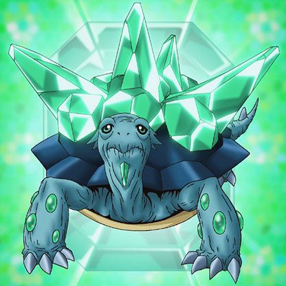 Crystal Turtle, Dark Side Of Dimensions, Anime English, Yu Gi Oh, Japanese Anime, Dark Side, Card Art, Tortoise, Emerald