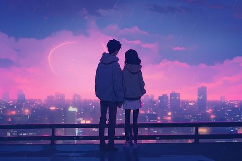 A couple architecture outdoors night. | free image by rawpixel.com / Pitcha Benrohman Desktop Couple Wallpaper, Wallpaper Pc 1920x1080 Full Hd Anime Couple, Hoodie Wallpaper Aesthetic, Couple 4k Wallpaper, Couple Desktop Wallpaper, Wallpaper Aesthetic Couple, Couple Wallpaper Aesthetic, Facebook Cover Love, Lap Wallpaper