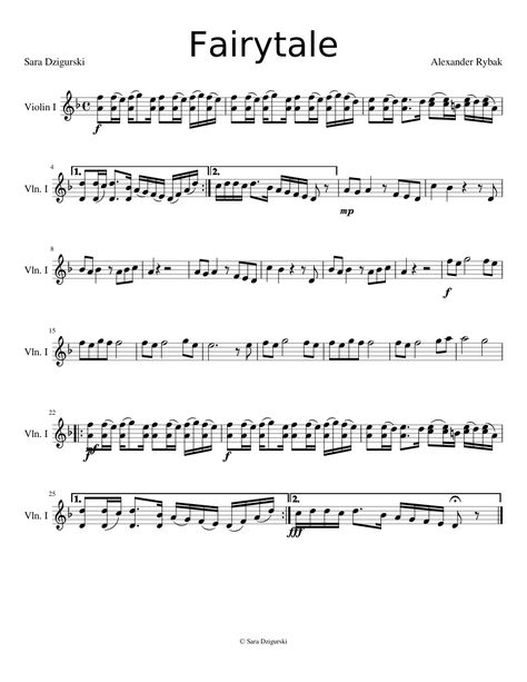 Download and print in PDF or MIDI free sheet music for Fairytale by Alexander Rybak arranged by TheListener for Piano, Violin, Cello, Viola (Mixed Ensemble) Fairytale Violin Notes, How To Read Violin Sheet Music, Golden Hour Violin Sheet Music, Alexander Rybak Violin, Free Violin Sheet Music Popular Songs, Fairytale Violin, Notes For Violin, Violin Sheet Music Popular Songs, Violin Music Sheets